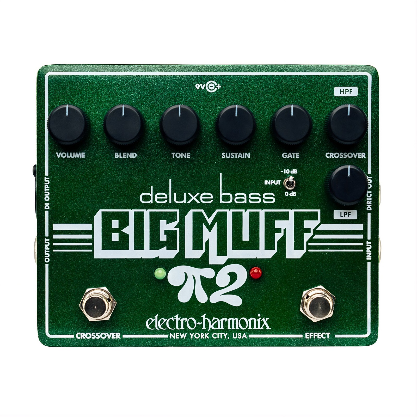 Electro-Harmonix Deluxe Bass Big Muff Pi 2 Fuzz Pedal (Open Box)