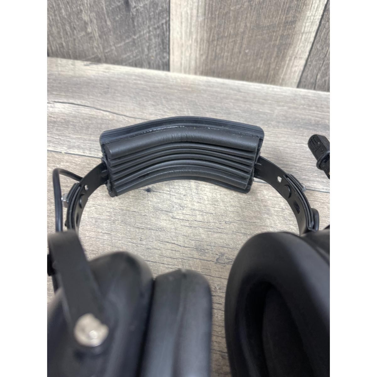 Flightcom 4DX Classic Over-Ear Aviation Headset Black Wired Adjustable Headband