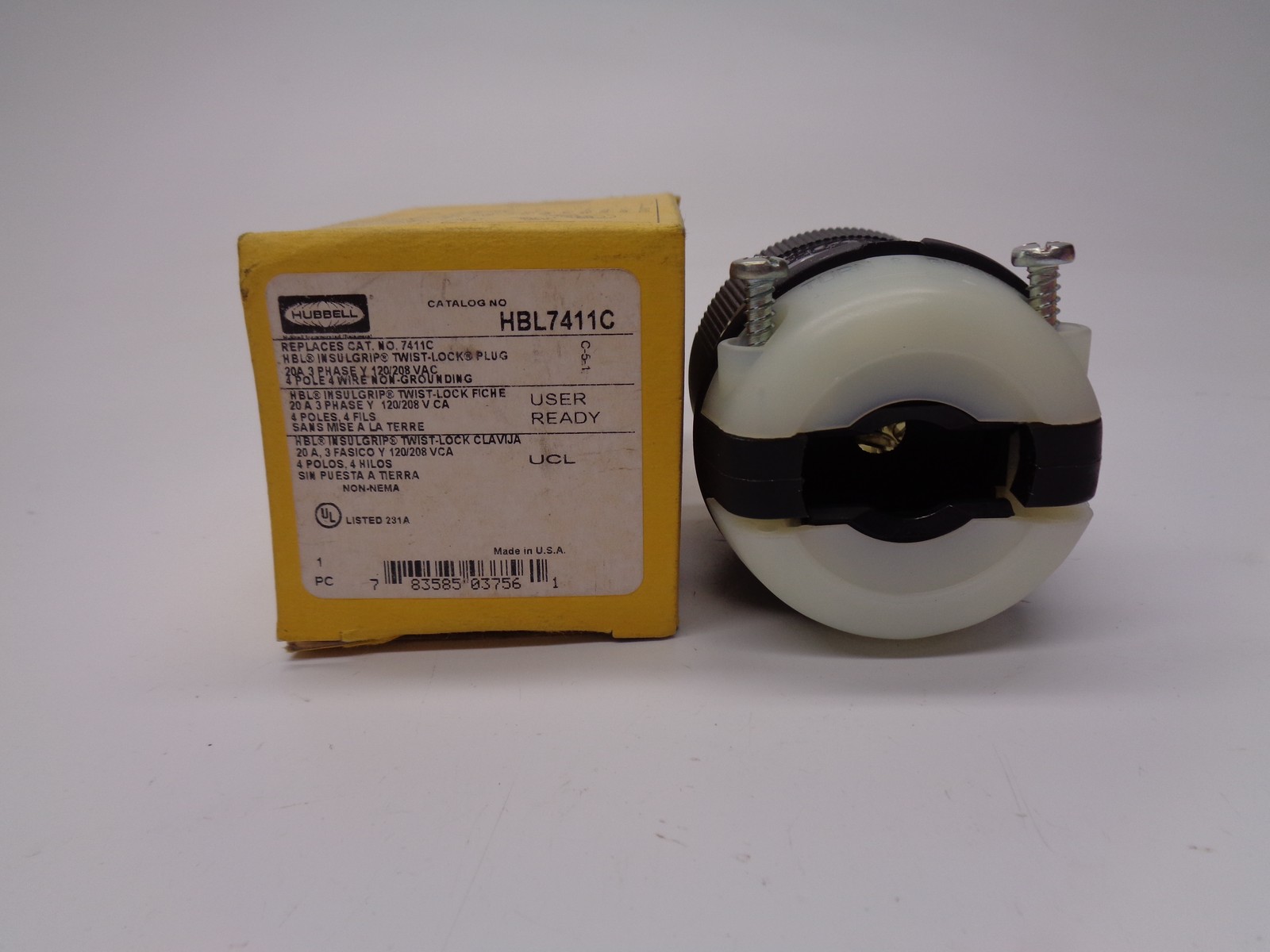 HUBBELL HBL7411C PLUG NSMP