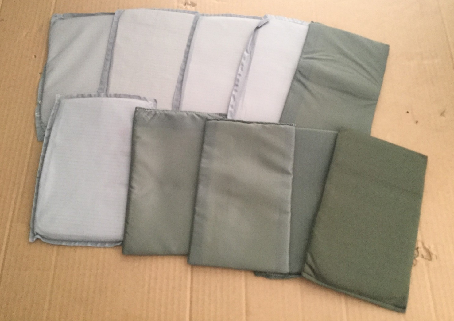 lot of 10 5x8 Soft Trauma Plate Bullet Proof vest Body Armor Ballistic plate