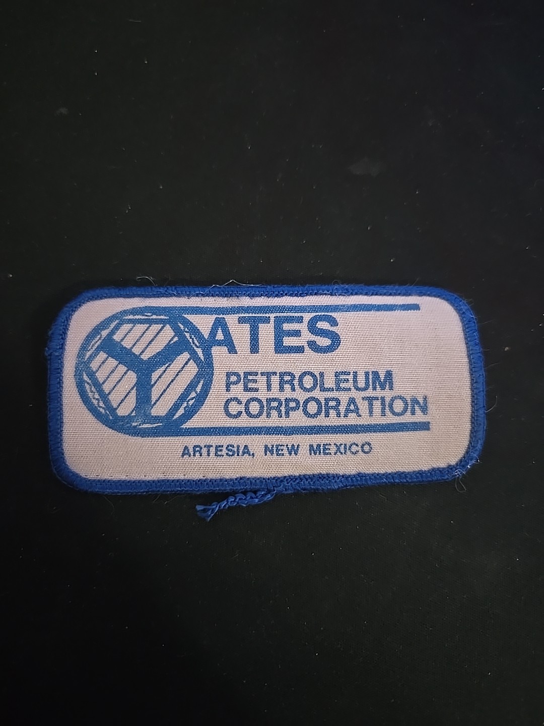 Rare YATES PETROLEUM CORP New Mexico Advertising Sew-On Patch Collectible