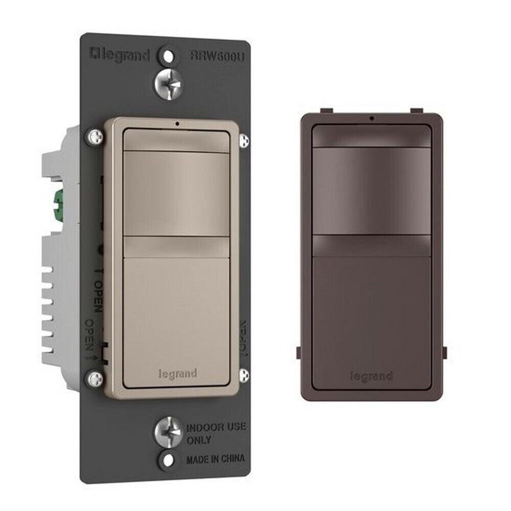 Universal Motion Sensor Legrand Radiant Nickel Dark Bronze LED  RRW600UBCCCV4