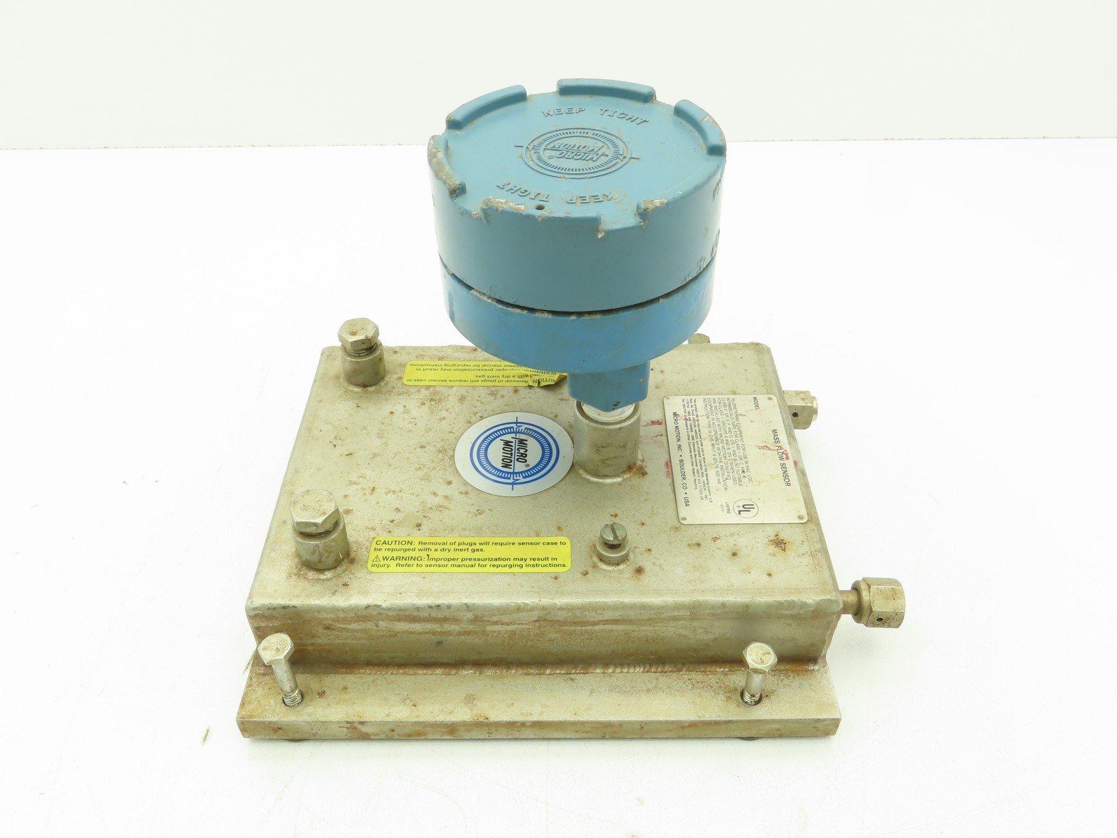 Micro Motion DH006S100PU Mass Flow Sensor -240 to 204°C  High Pressure