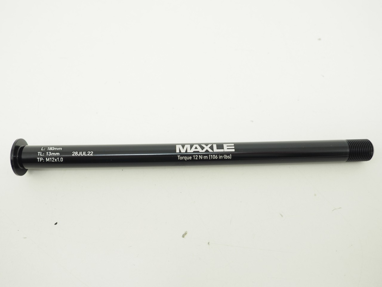 New! RockShox Maxle Stealth 12mm Rear Thru Axle 180mm m12x1.0 13mm TL 45g
