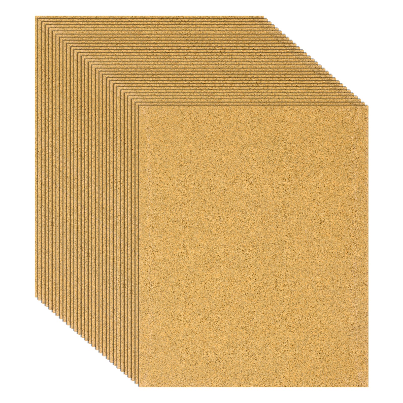 30 Pack 4.5" x 5.5" Sandpaper, 120 Grit Sand Papers for Wood Furniture Floor