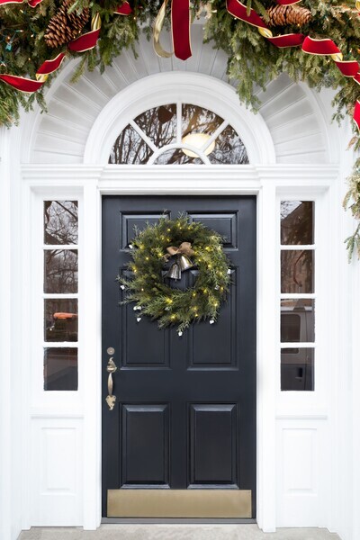 Safavieh FAUX 22" PINE LED WREATH, Reduced Price 2172728259 FXP1096A