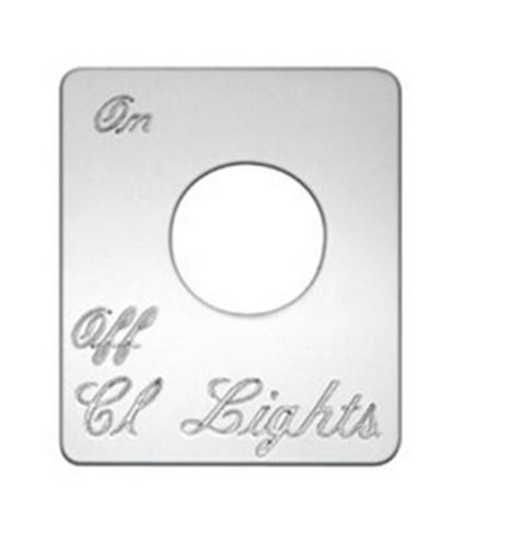 WOODYS ACCESSORIES WDY WP-PS23 CLEARANCE SWITCHPLATE SS