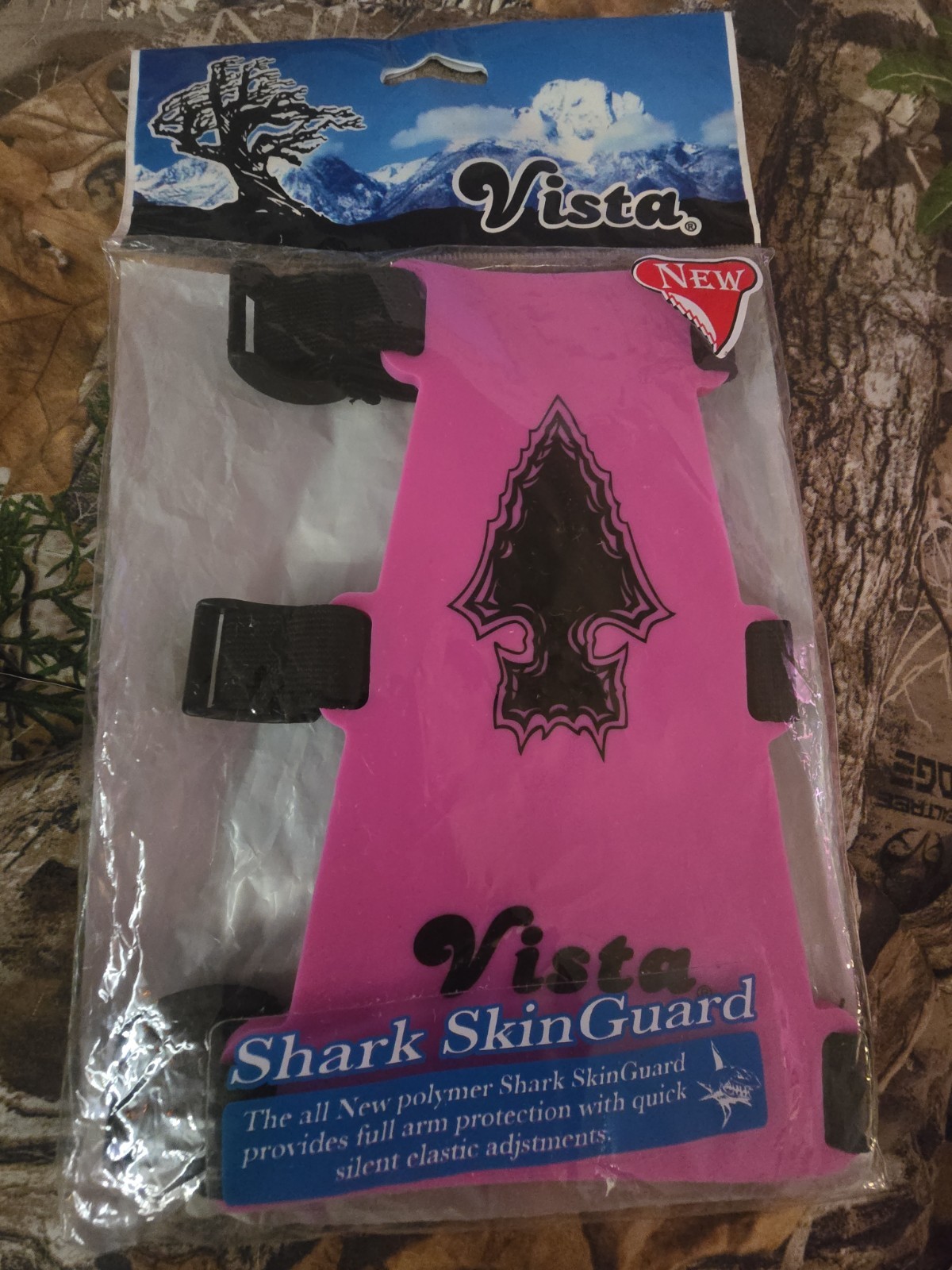 Vista Shark Women's Pink Adjustable Elastic Arm Gaurd Archery