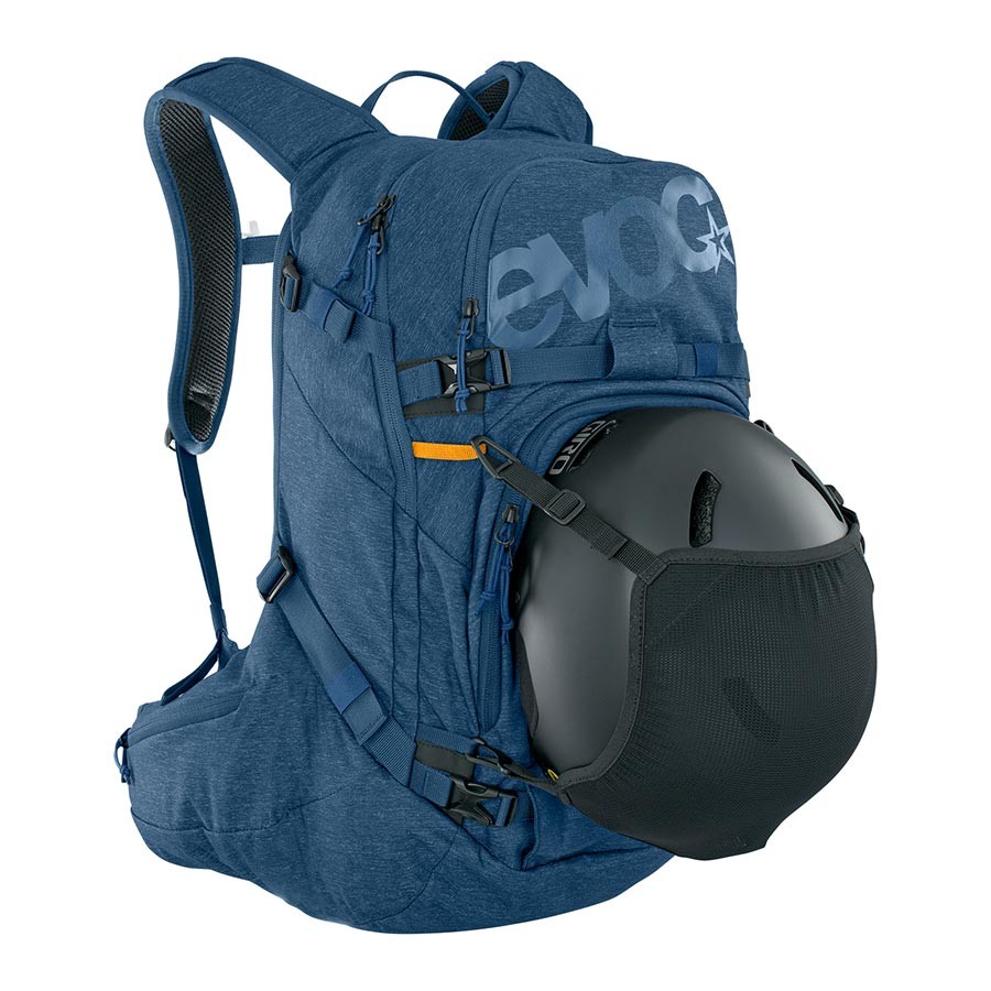 EVOC Line Pro 30 Snow Backpack with Removable Back Protector & Ski Attachments