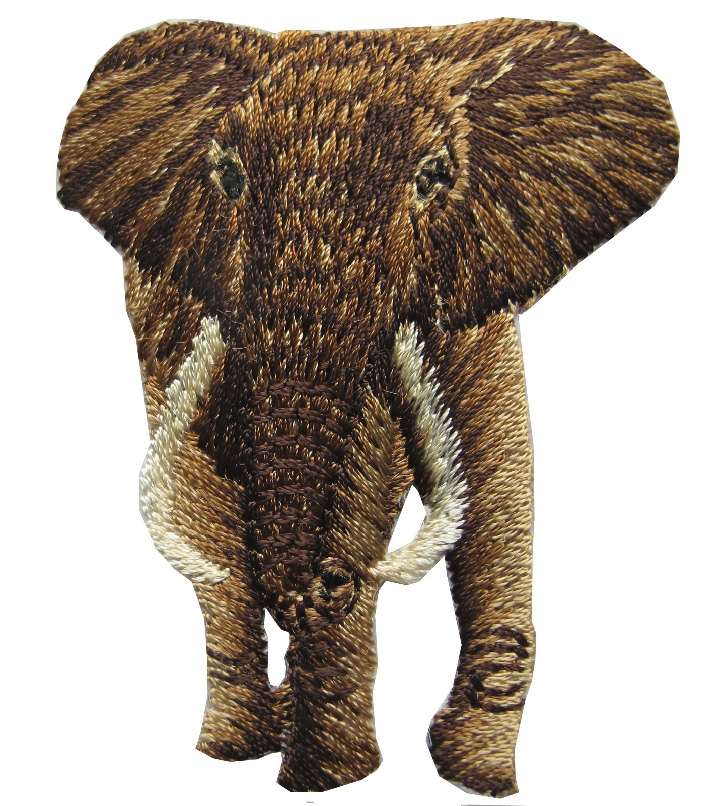#2997 Elephant Embroidery Iron On Applique Patch