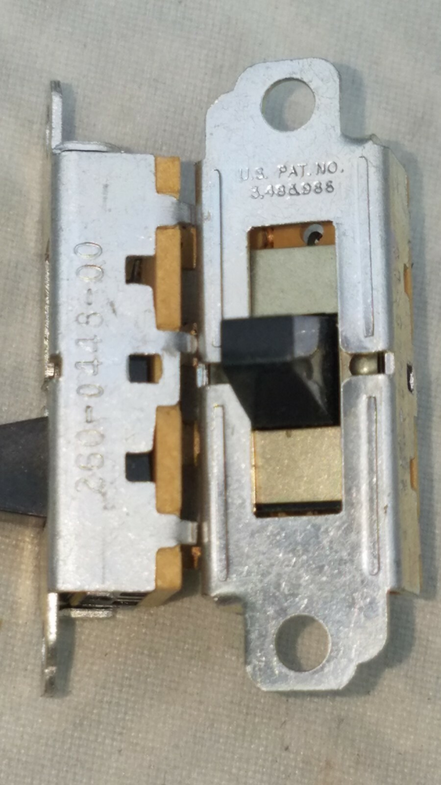 Tektronix 2 (LOT) 260-0448-00 Switch Slide 3 Postion NOS
