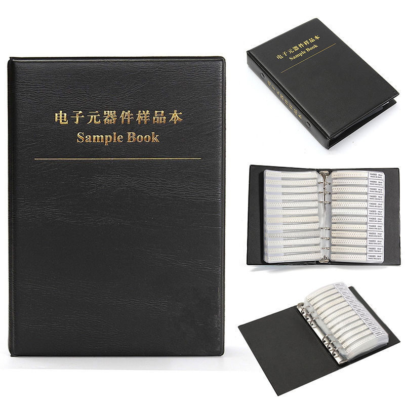 0805 Sample Book 4600 pcs 92 Values  SMD Capacitor Assortment Kit 50pcs/Value