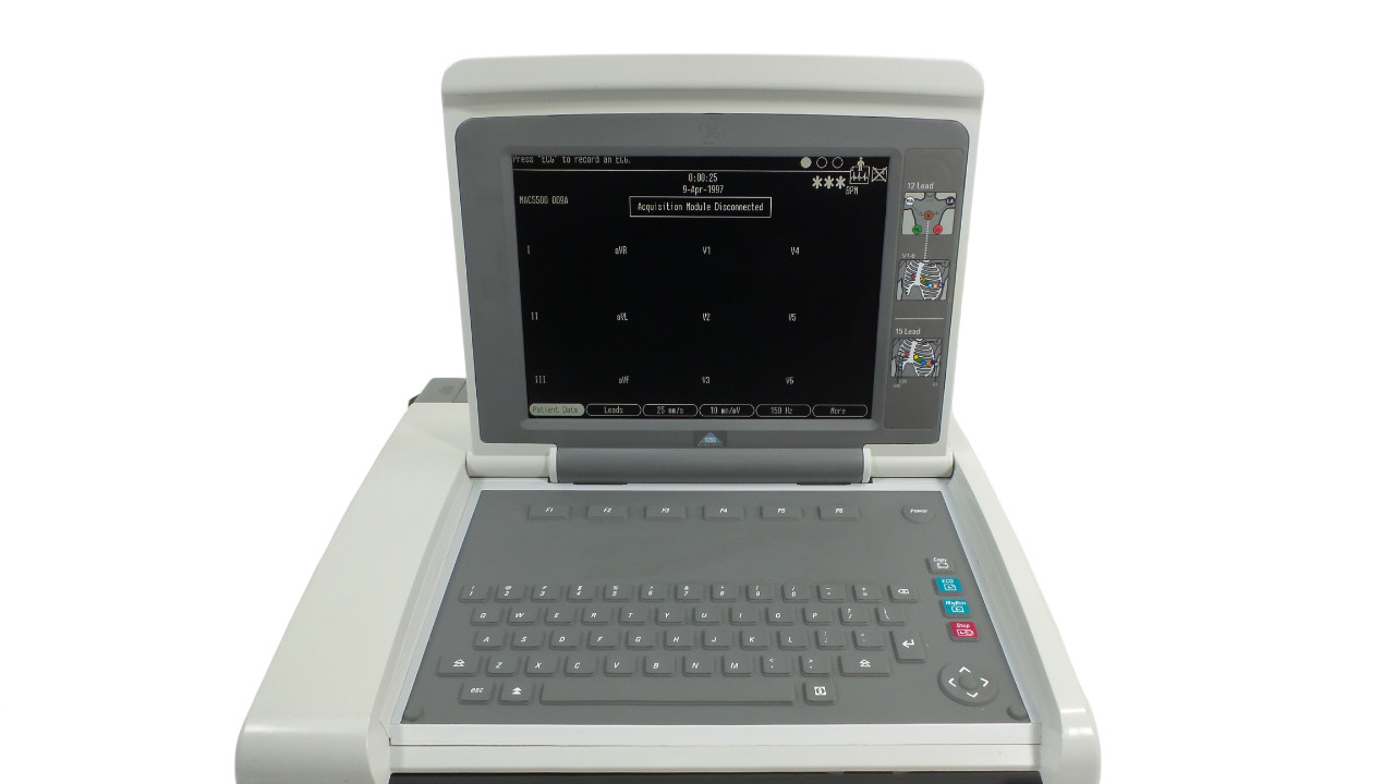 GE MAC 5500 ECG Machine Monitor- Free Shipping