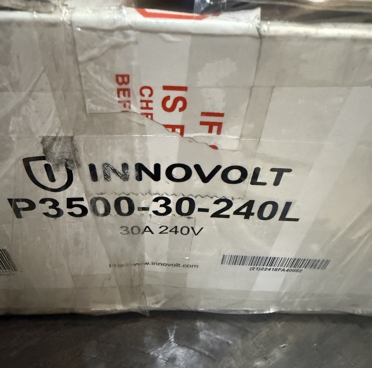 INNOVOLT Power Protector P3500-30-240L High voltage 30A 240V