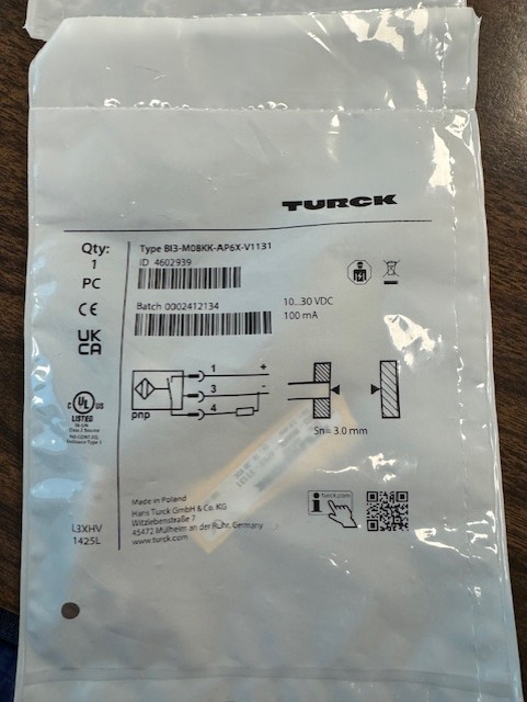 TURCK BI3-M08KK-AP6X-V1131 (4602939) BRAND NEW SEPT/2025