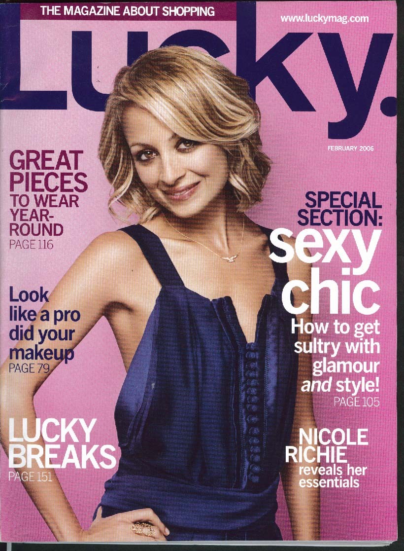 LUCKY Nicole Richie ++ 2 2006