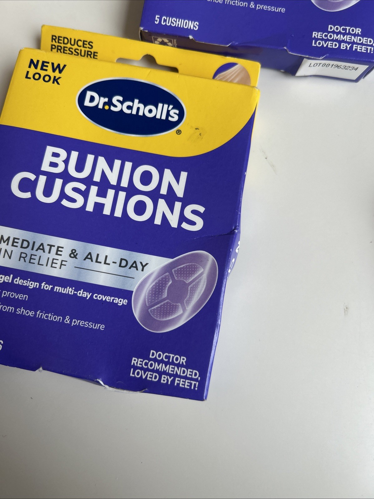 Dr Scholls BUNION Cushions HYDROGEL 5 ct ( 3 pack )