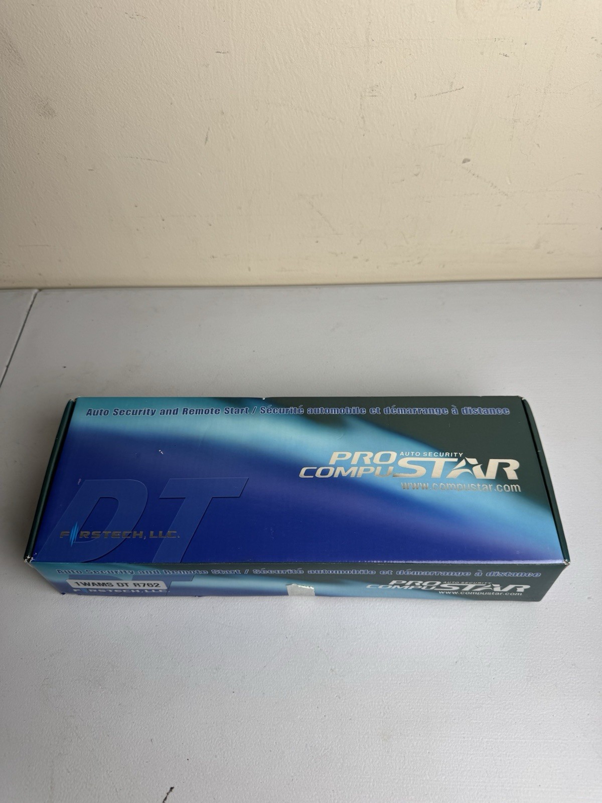 Alarm/Remote start Pro Auto Security COMPUSTAR 1 WAMS DT R762 By Firstech
