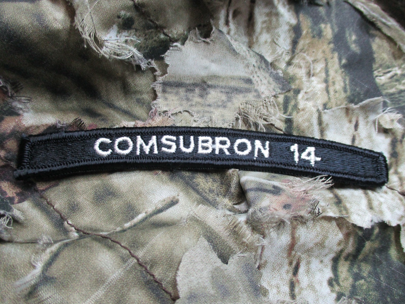 Comsubron 14 Military Tab Patch