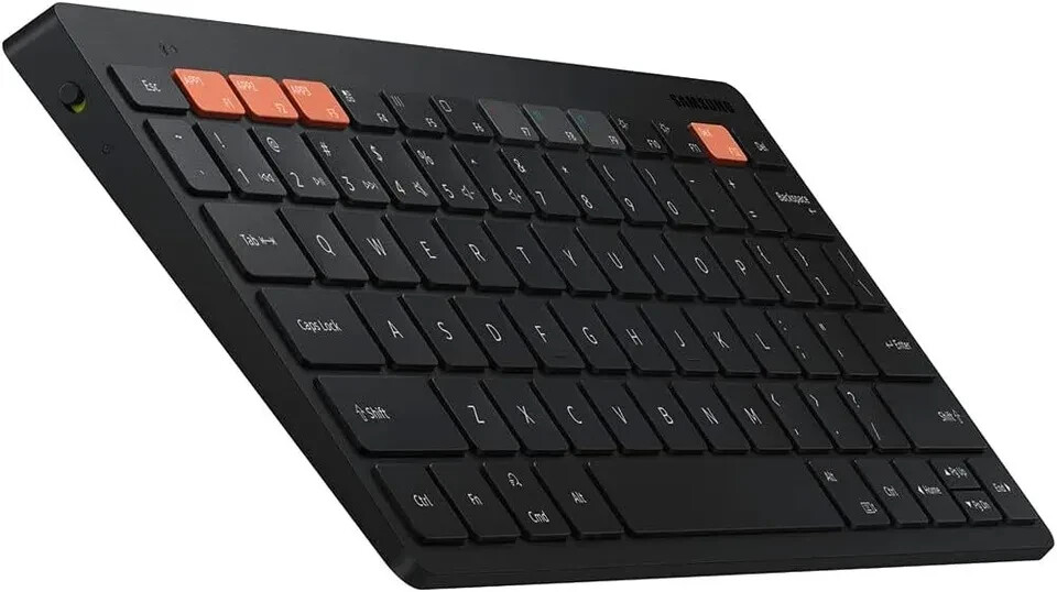 SAMSUNG EJ-B3400 Smart Bluetooth Wireless Keyboard Trio 500 Multi Pairing-Black