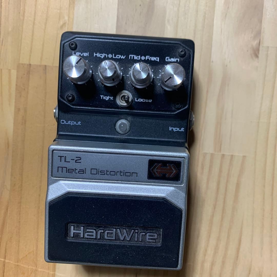 HardWire TL-2 MetalDistortion Guitar Effect Pedal Few Scratches