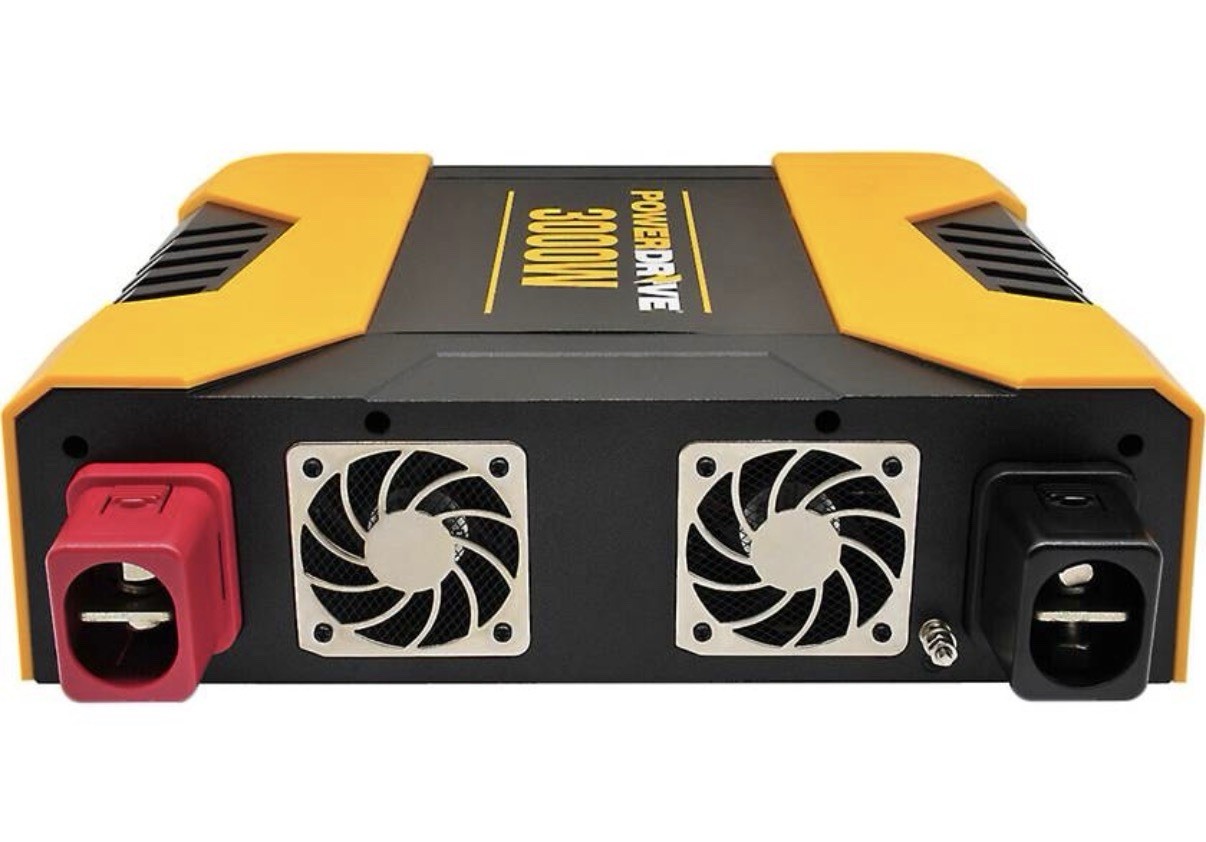 Powerdrive 3000W 4AC 2USB Power Inverter with Bluetooth