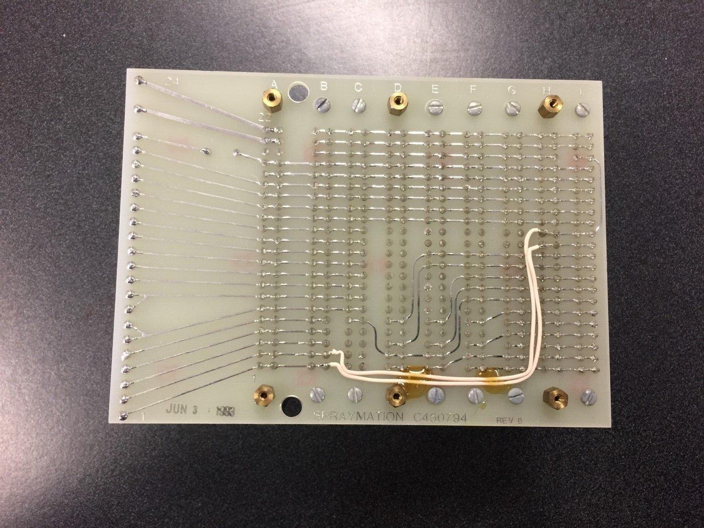 Spraymation 304567 9-Slot Timer Mother Board