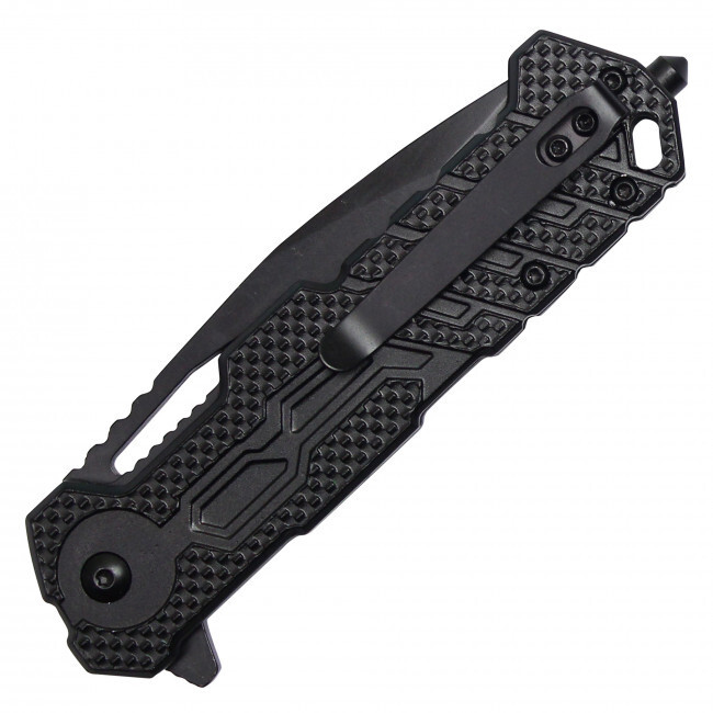 8" Red Pocket Knife