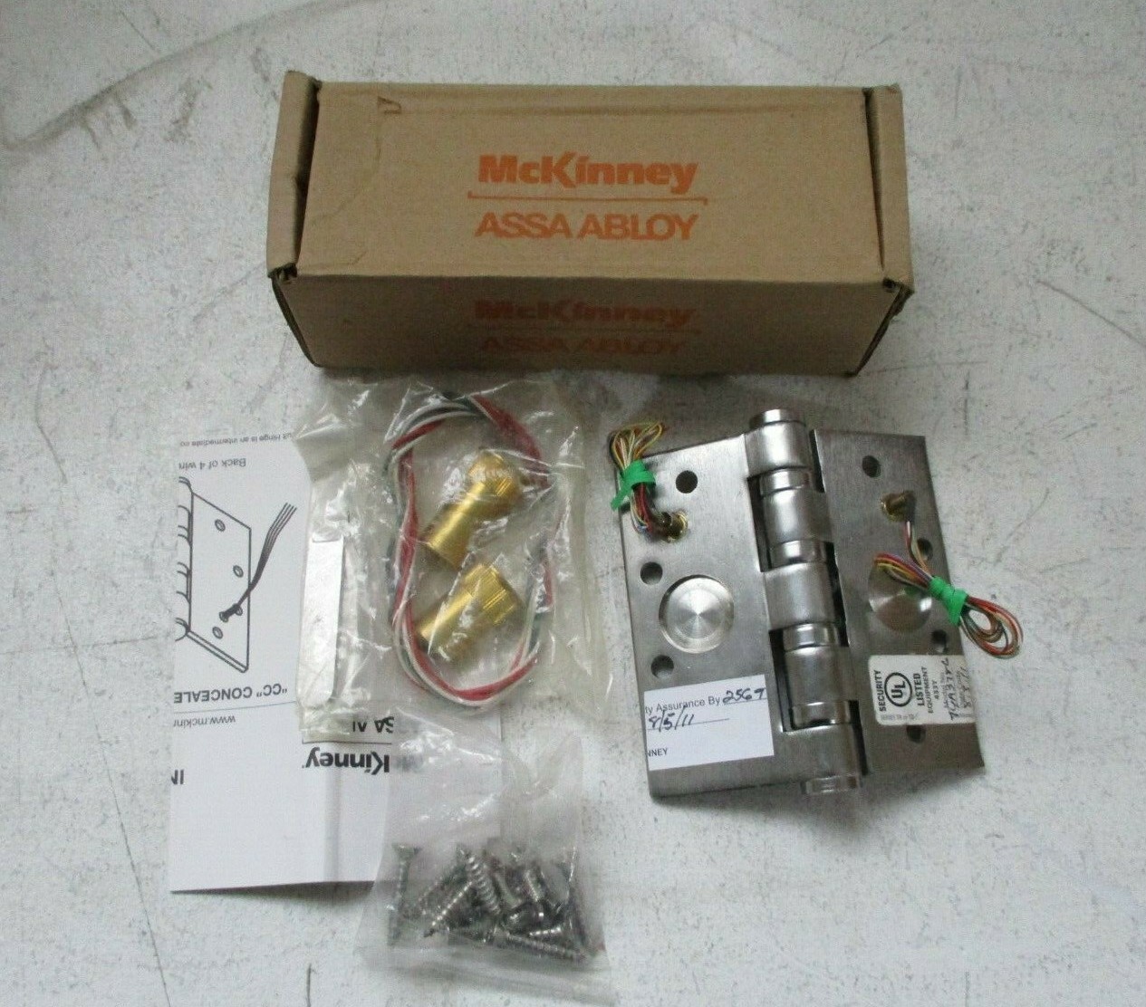 NEW McKinney T4A3386-CC8 Full Mortise Hinge 4-1/2"" x 4-1/2"" Stainless