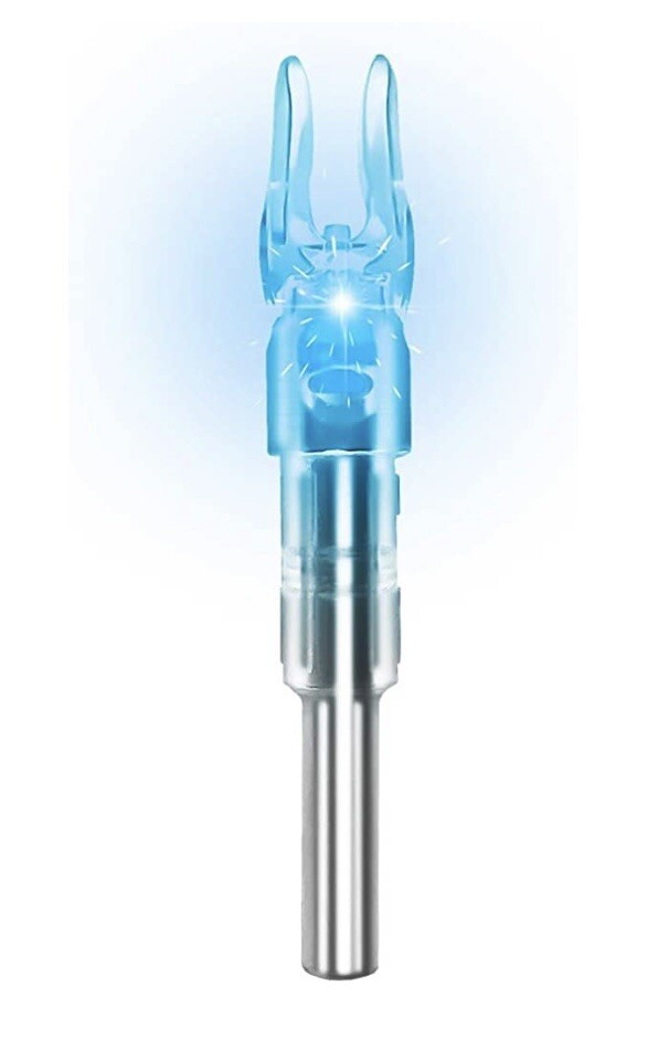 Lighted arrow nocks