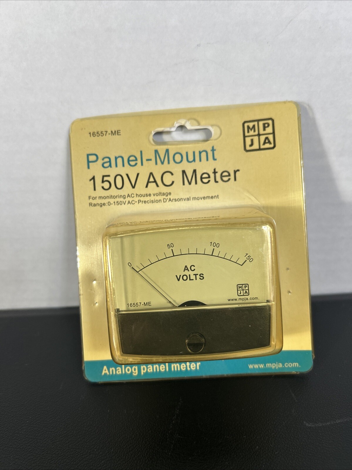 Panel Mount 150 Volt AC meter. 16557-ME