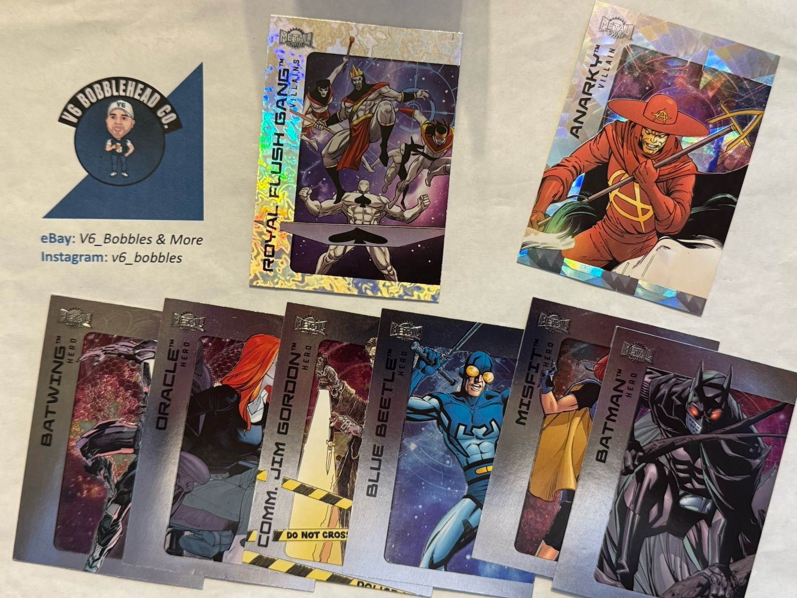 2025 Skybox Metal Universe BATMAN (Pick Your Card) Base, Parallels, Inserts 🦇