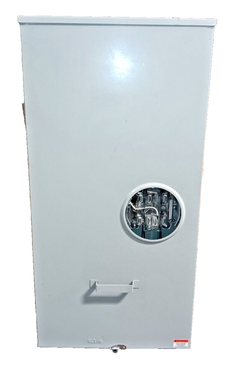 New Eaton 400/320 Amp Meter Socket 600V Lever BP 3Phase 4W 7-Jaw  UTH7330U-FL-CH
