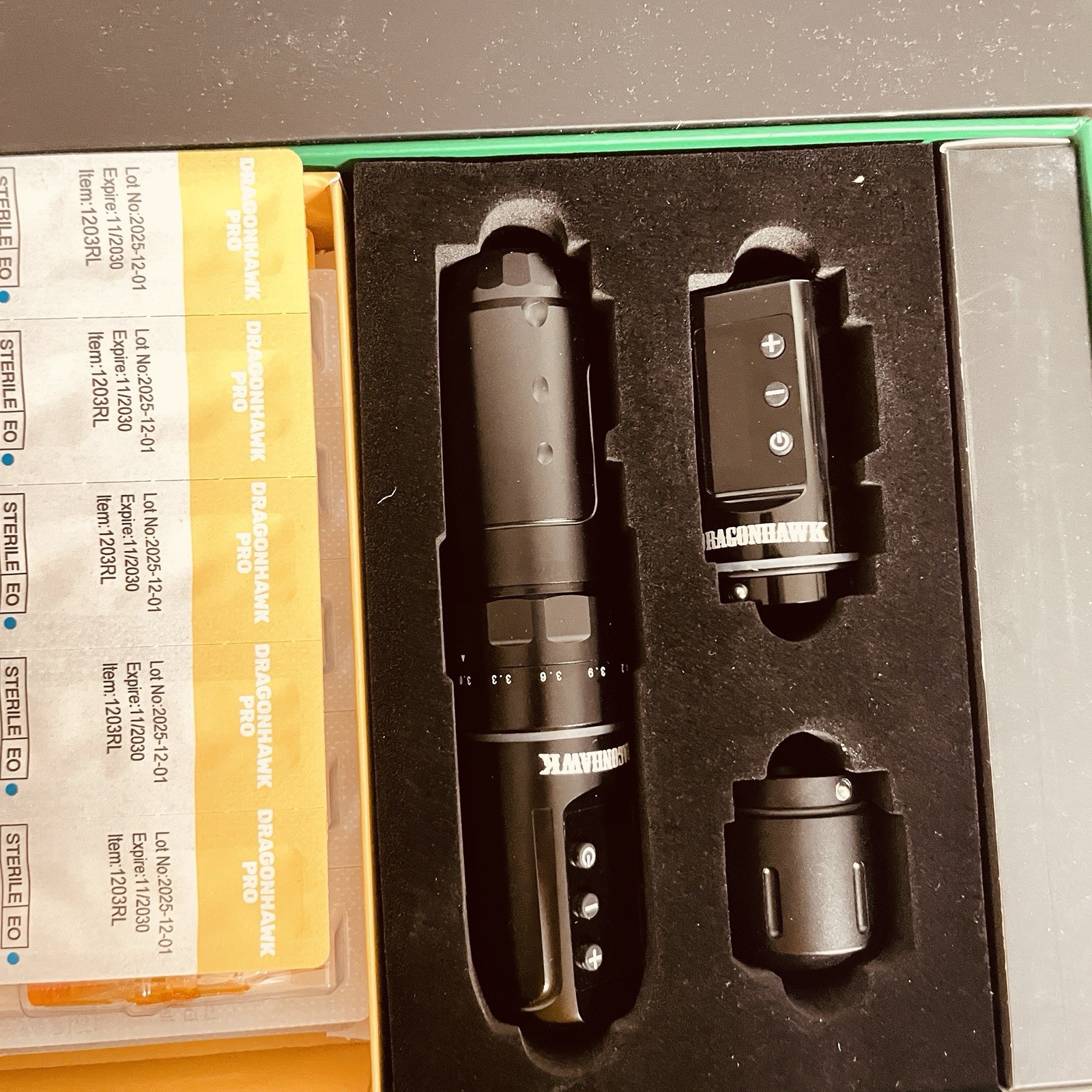 Dragonhawk Tattoo Kit Pen Machine Kit Complete