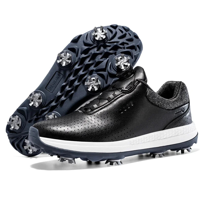 Men's Professional Golf Sneakers Outdoor Anti Slip Training Golfers Flats Shoes