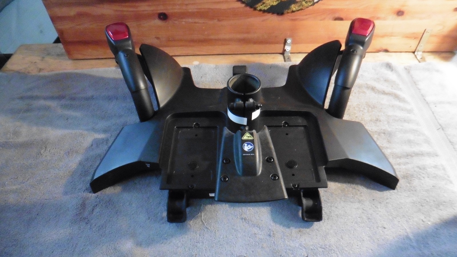 2017 Pride Mobility Go Chair Front End Battery Mount Foot Plate Zero Turn Frame