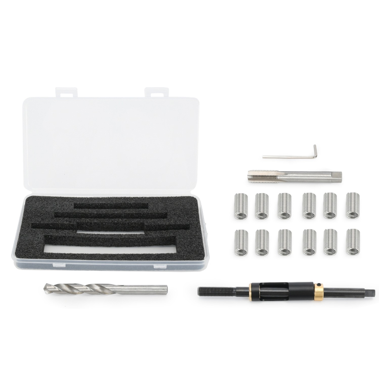 M11 x 1.5 Head Bolt Thread Repair Kit Automotive Tools for Toyota Honda Ford GM
