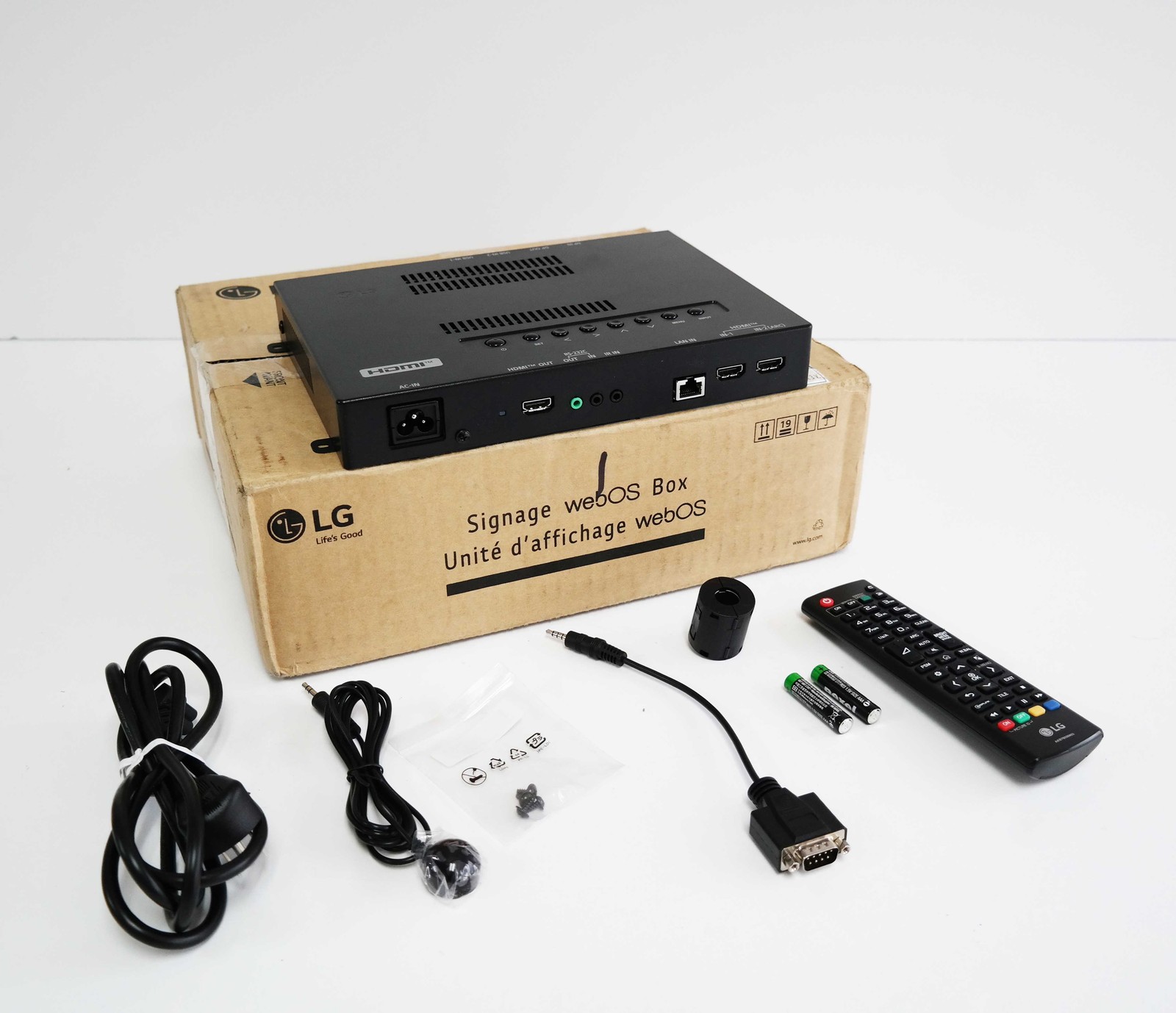 LG WP600-B Digital Signage Appliance Media Player