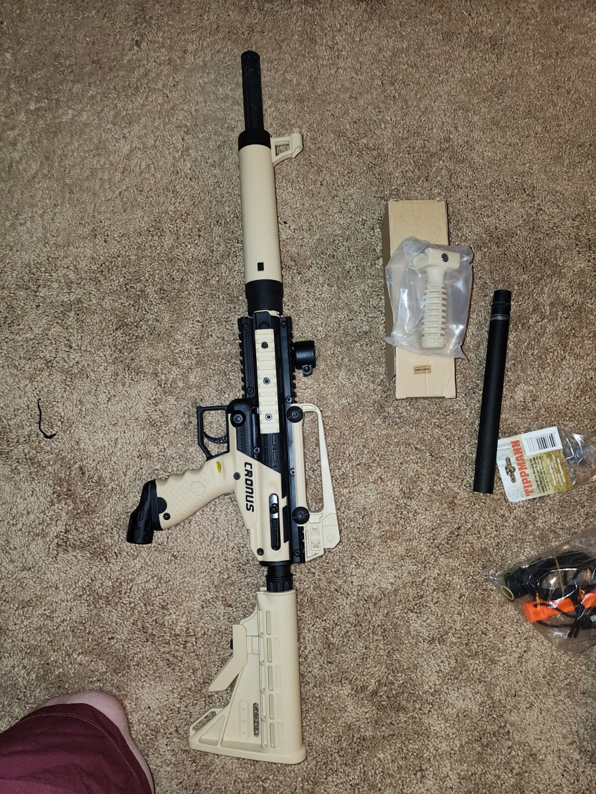 Pre-Owned Tippmann Cronus Paintball Loadout [All Items Included]