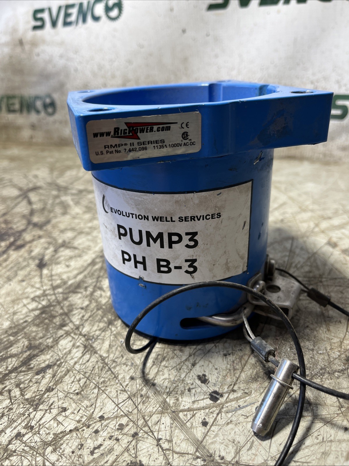 Rig Power RMP 2 Series Pump 7,442,096 7442096