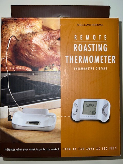 Williams-Sonoma Remote Roasting Grilling Thermometer Monitors Up to 150 Ft NEW