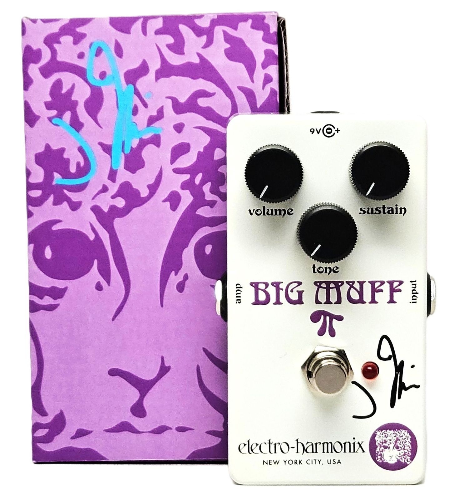 Electro-Harmonix J Mascis Ram's Head Big Muff Pi, MINT with Box & Paperwork!