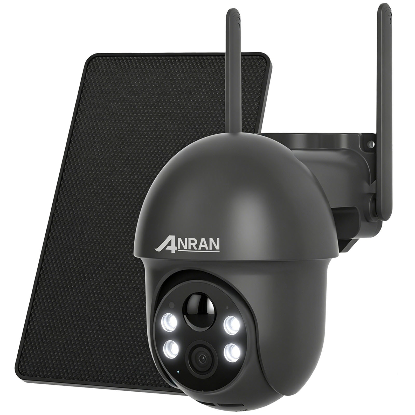 ANRAN 2K Wireless Home Security Camera System Solar Panel 360° PTZ Outdoor Home