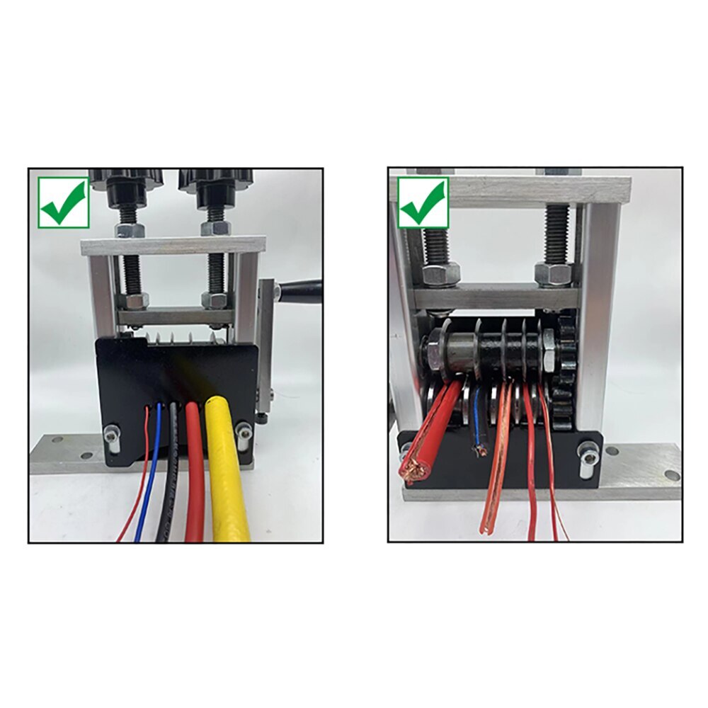 Electric Manual Multihole Waste Wire Stripper Copper/Aluminum Wire Stripper