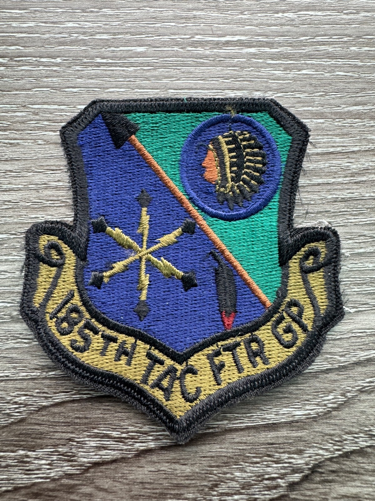 Original USAF 185th Tactical Fighter Group Patch