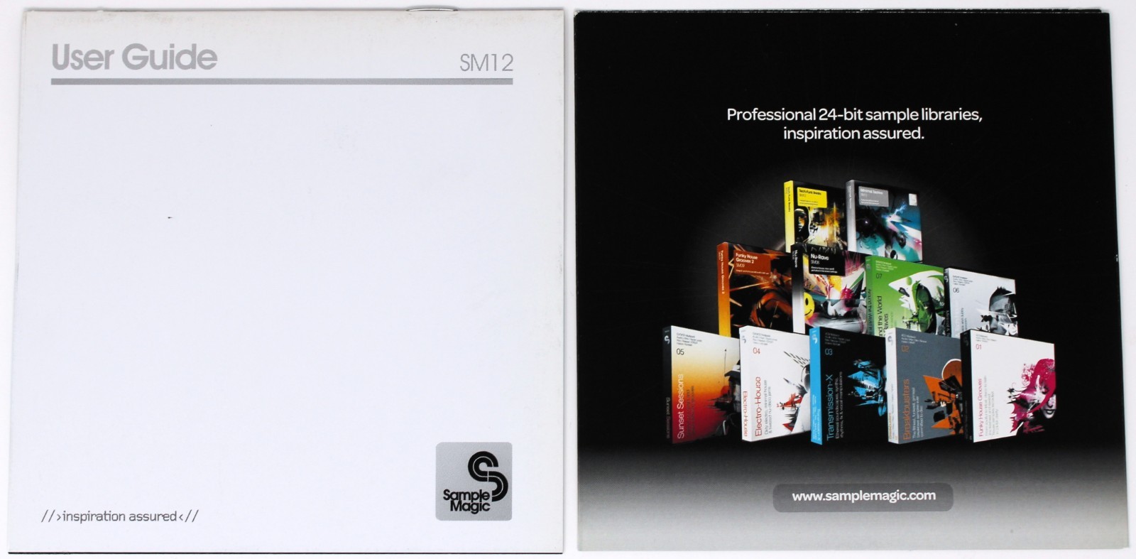 Sample Magic Progressive House SM12 Sample/Sound Library/Sampling Double CD