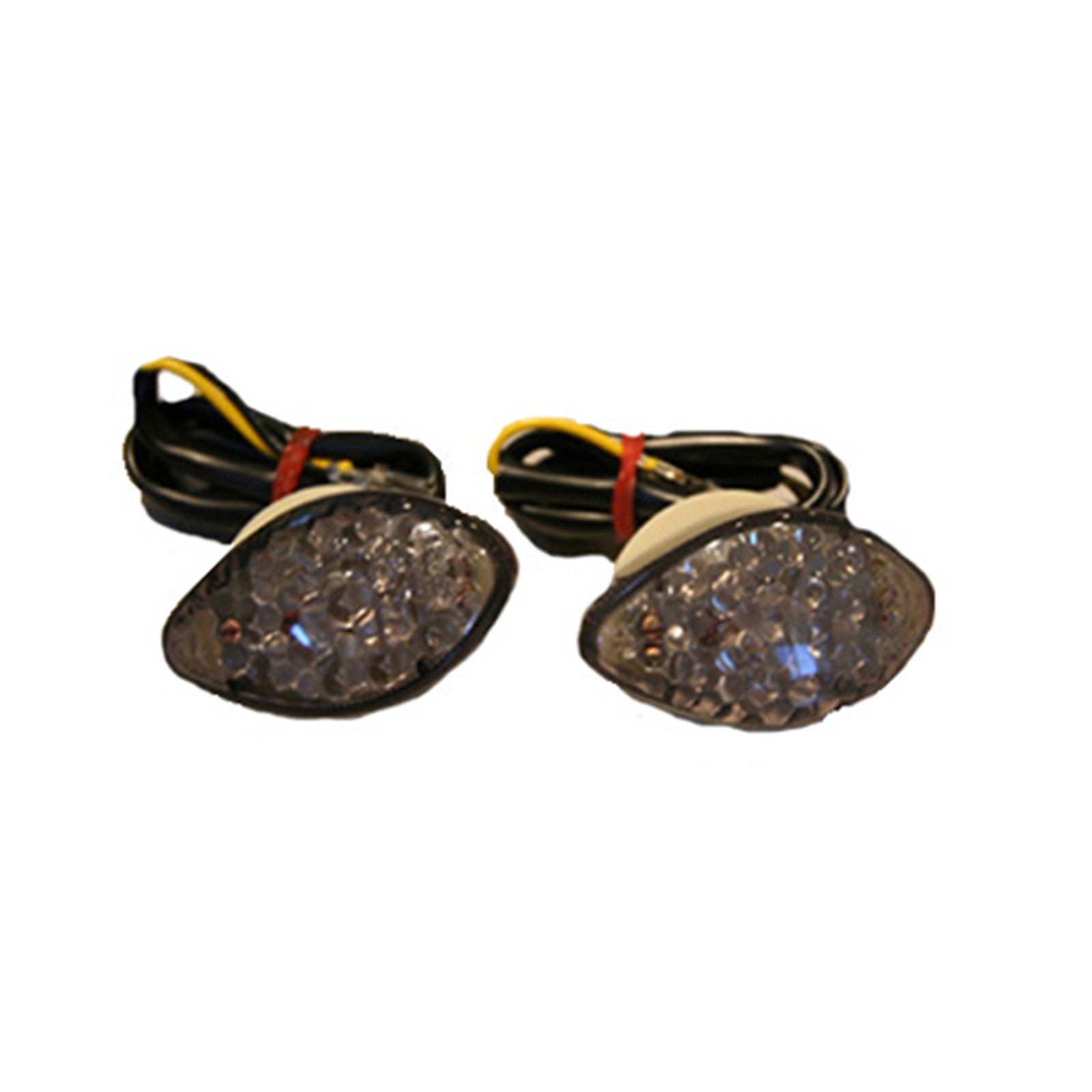 K&S Fairing Mount Marker Lights for Honda - Smoke Lens 25-8511
