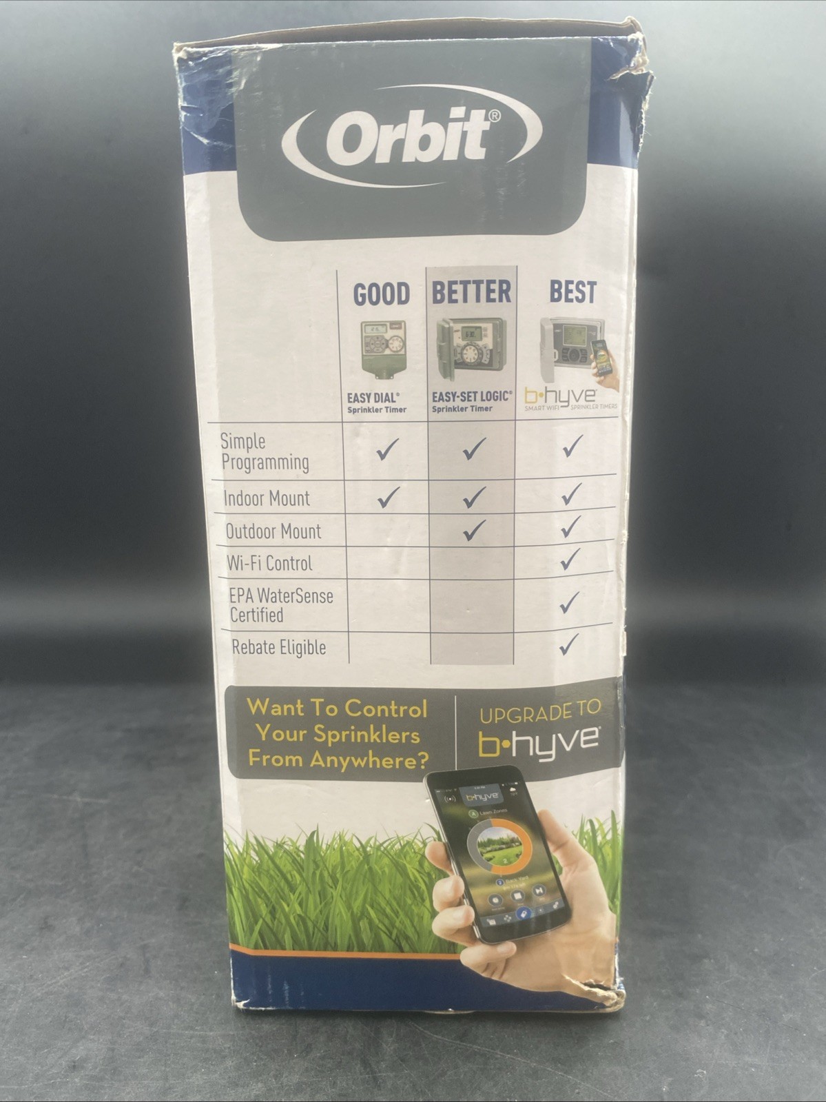 Orbit 57894 4-Station Outdoor Swing Panel Sprinkler Timer System