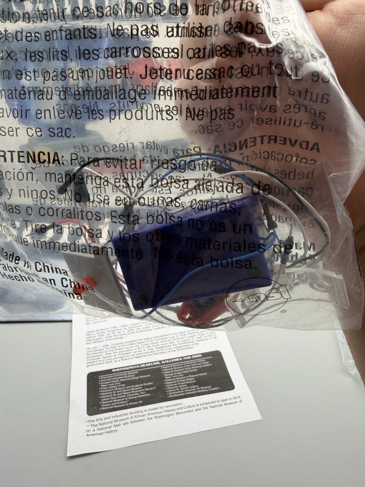 Smithsonian Jet-Works Jet Engine Building Kit STEM Science Model Lights NEW READ