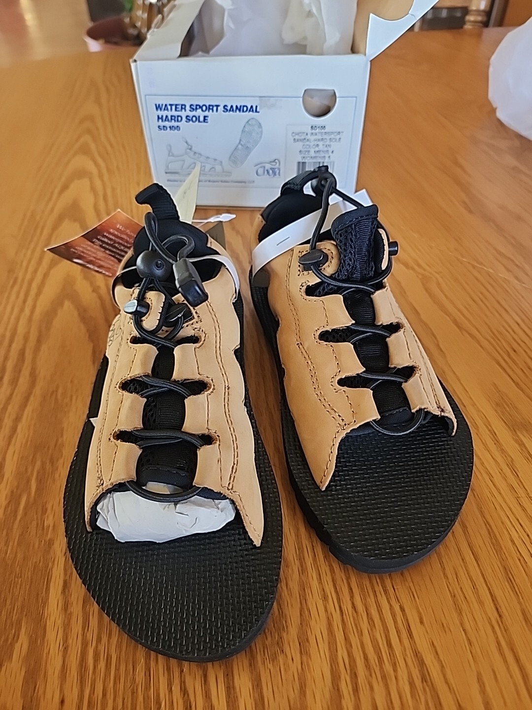 Chota SD100 Water Sport Wading Sandals Hard Sole Men’s Size 4 Women's 5 NIB NEW